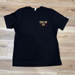 Pearl Jam Napa Black Tee